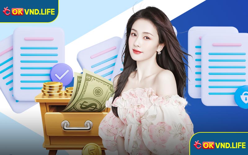 Điều khoản về rút nạp rút tiền tại Okvnd
