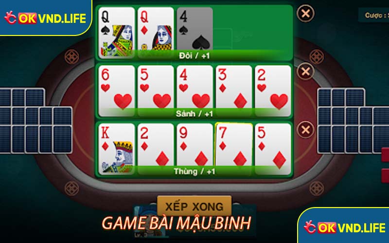 Game bài Mậu binh Okvnd