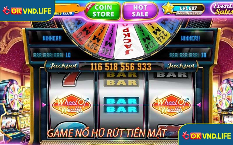 Game nổ hũ rút tiền mặt