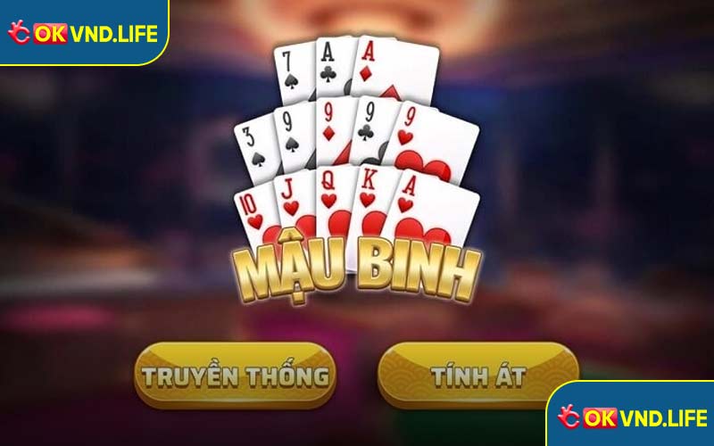Những ưu điểm thu hút người chơi tại game bài mậu binh Okvnd